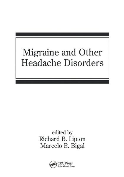 Produktbild: Migraine and Other Headache Disorders