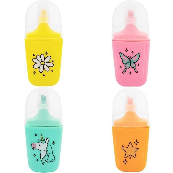 Produktbild: Highlighter-Set Motiv "Einhorn"