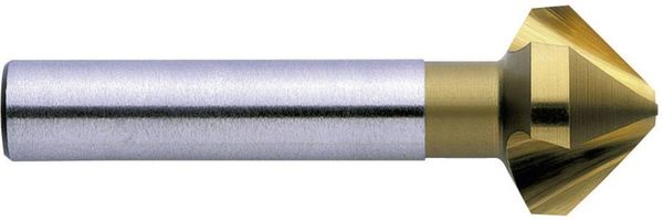 Exact 05555 Kegelsenker 12.4mm HSS TiN Zylinderschaft 1St.