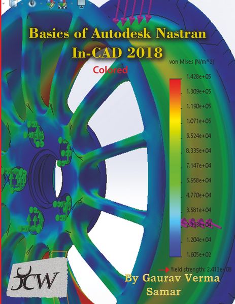 Produktbild: Basics of Autodesk Nastran In-CAD 2018 (Colored)