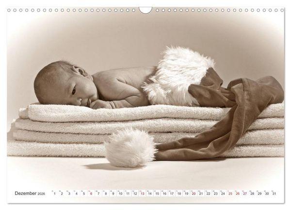 Produktbild: Babys - Willkommen im Leben (Wandkalender 2026 DIN A3 quer), CALVENDO Monatskalender