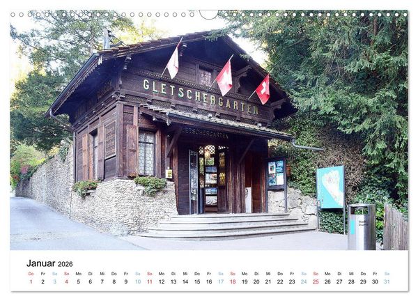 Produktbild: LUZERN Wo sich Reuss und Vierwaldst&auml;ttersee begegnen (Wandkalender 2026 DIN A3 quer), CALVENDO Monatskalender
