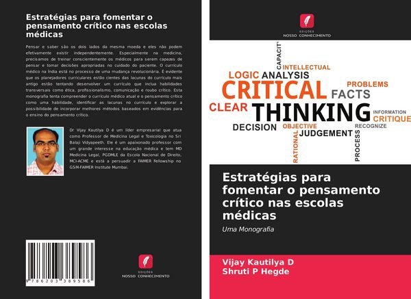 Produktbild: Estrat&eacute;gias para fomentar o pensamento cr&iacute;tico nas escolas m&eacute;dicas