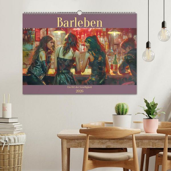 Produktbild: Barleben - Ein Ort der Geselligkeit (Wandkalender 2026 DIN A2 quer), CALVENDO Monatskalender