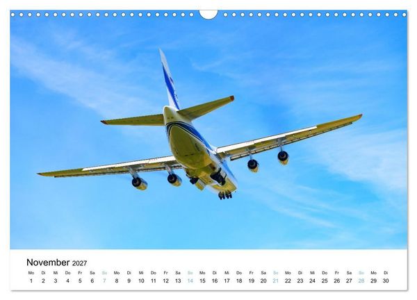Produktbild: Air Cargo - Frachtflugzeuge, Giganten der L&uuml;fte (Wandkalender 2027 DIN A3 quer), CALVENDO Monatskalender
