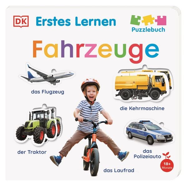 Erstes Lernen Puzzlebuch. Fahrzeuge, Gebundene Ausgabe von DK Erstes Lernen, DK Verlag Dorling Kindersley, 978-3-8310-5330-8