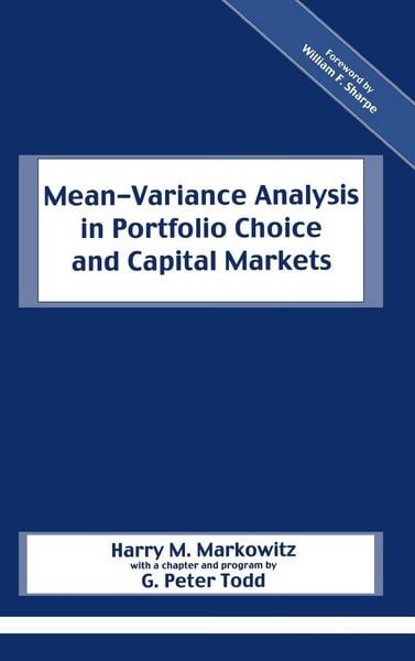 Produktbild: Mean-Variance Analysis in Portfolio Choice and Capital Markets