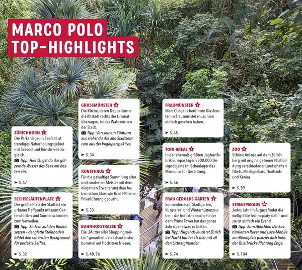 Produktbild: MARCO POLO Reiseführer Zürich
