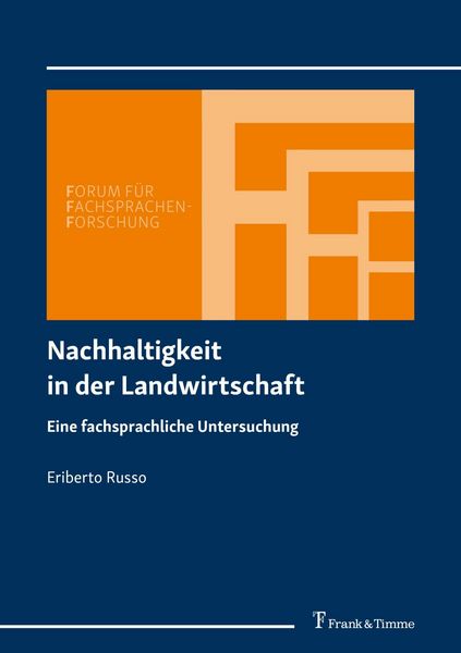 Produktbild: Nachhaltigkeit in der Landwirtschaft