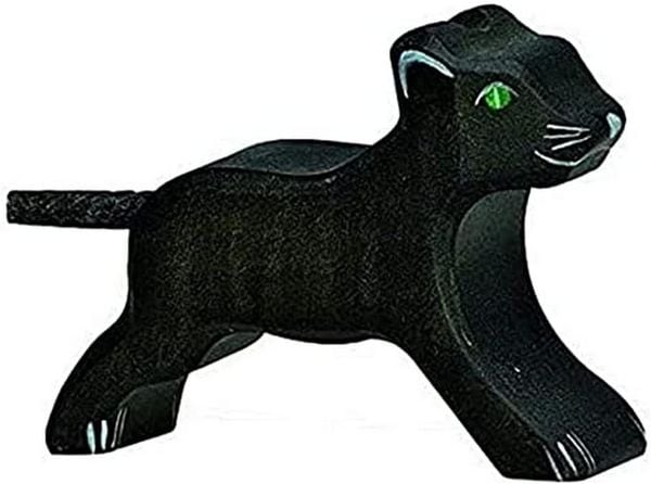 Produktbild: Holztiger Panther, klein, Holz