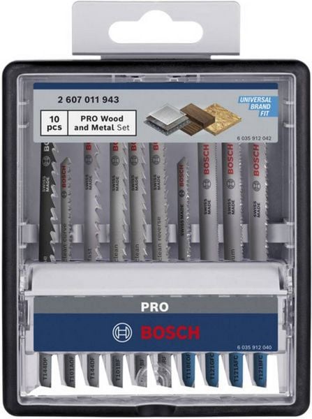 Produktbild: Bosch Accessories 2607011943 PRO Wood and Metal Set, 100&nbsp;mm 1 St.