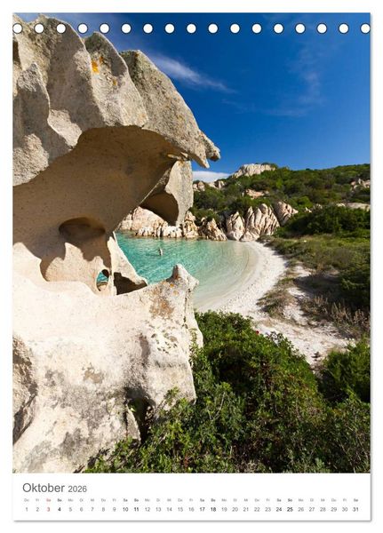Produktbild: Sardinien (Tischkalender 2026 DIN A5 hoch), CALVENDO Monatskalender