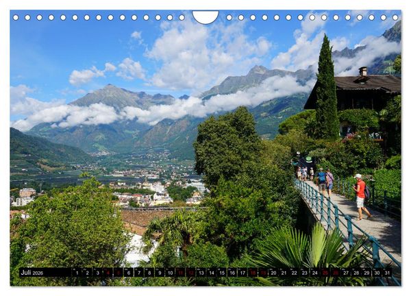 Produktbild: Spaziergang in Meran (Wandkalender 2026 DIN A4 quer), CALVENDO Monatskalender