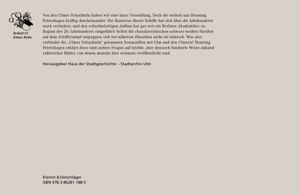 Produktbild: Kleine Geschichte der Ulmer Schachteln