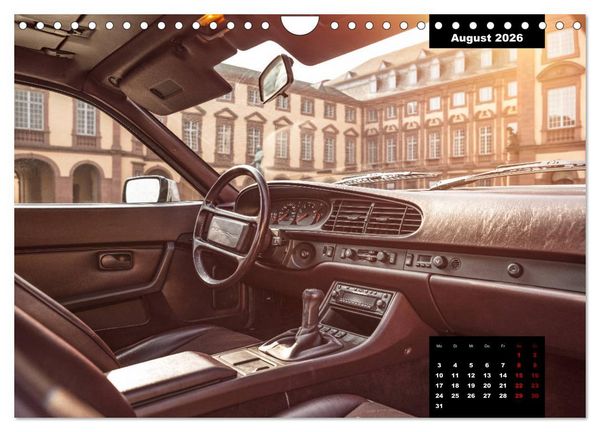 Produktbild: &acute;89 Porsche 944 S2 (Wandkalender 2026 DIN A4 quer), CALVENDO Monatskalender