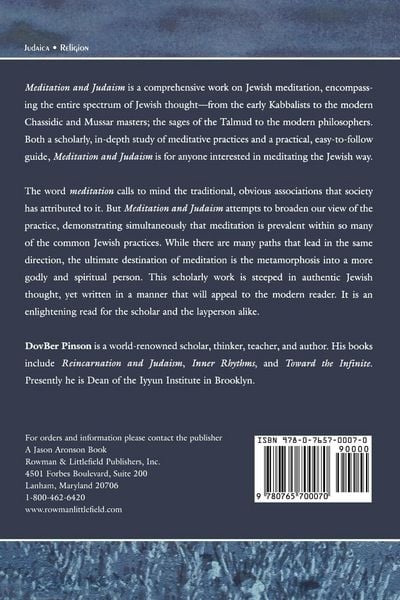 Produktbild: Meditation and Judaism