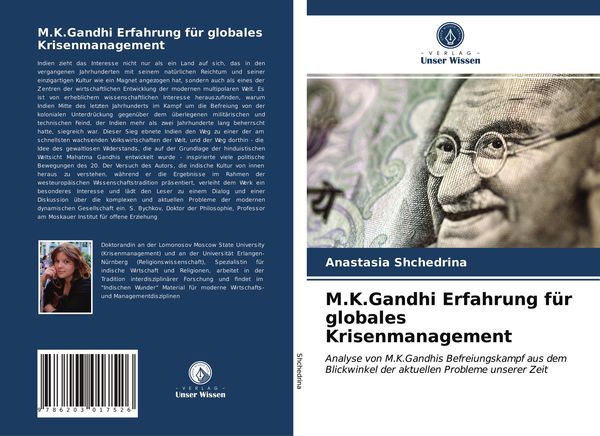Produktbild: M.K.Gandhi Erfahrung f&uuml;r globales Krisenmanagement