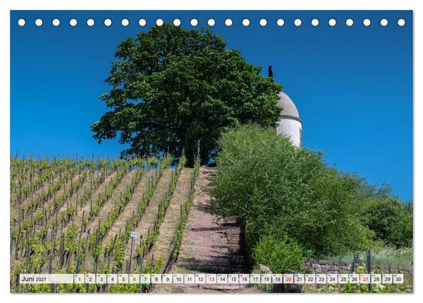 Produktbild: S&auml;chsische Sehnsucht - Ein Jahr zwischen Mei&szlig;en und Radebeul (Tischkalender 2027 DIN A5 quer), CALVENDO Monatskalender