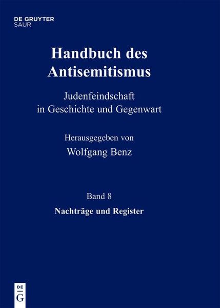 Produktbild: Nachtr&auml;ge und Register