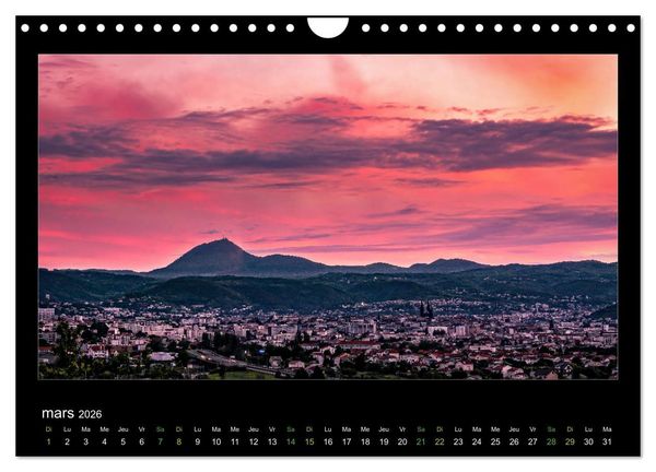 Produktbild: L'Auvergne est belle (Calendrier mural 2026 DIN A4 vertical), CALVENDO calendrier mensuel