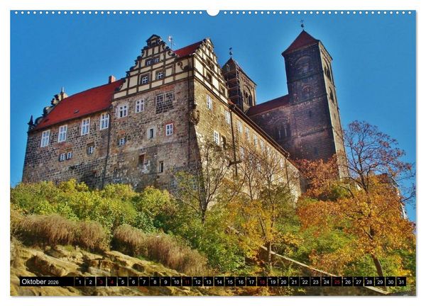 Produktbild: Burgen- und Schl&ouml;sserreise durch Deutschland (Wandkalender 2026 DIN A2 quer), CALVENDO Monatskalender