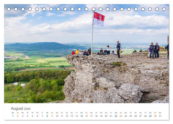 Produktbild: Oberfranken - Bayerns Norden (Tischkalender 2026 DIN A5 quer), CALVENDO Monatskalender