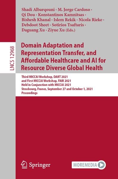 Produktbild: Domain Adaptation and Representation Transfer, and Affordable Healthcare and AI for Resource Diverse Global Health