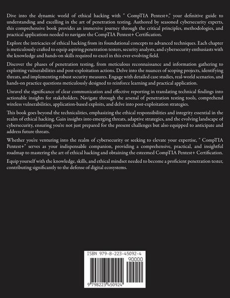 Produktbild: CompTIA PenTest+ Certification The Ultimate Study Guide to Practice Tests, Preparation and Ace the Exam