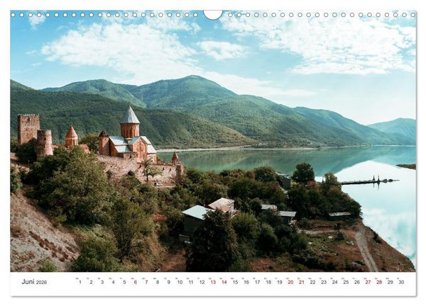 Produktbild: Georgien - Neuzeit-Chroniken (Wandkalender 2026 DIN A3 quer), CALVENDO Monatskalender