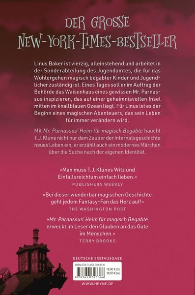 Produktbild: Mr. Parnassus' Heim f&uuml;r magisch Begabte