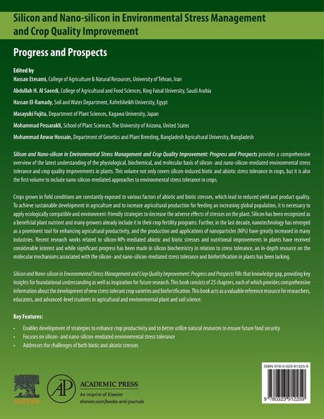 Produktbild: Silicon and Nano-silicon in Environmental Stress Management and Crop Quality Improvement