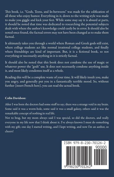 Produktbild: Gods, Teens, and Inbetweens