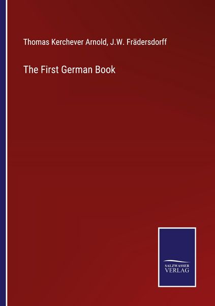 Produktbild: The First German Book