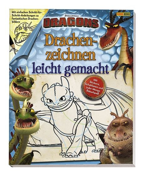 Dragons: Drachenzeichnen leicht gemacht, Taschenbuch von Elisabeth Bennett, Panini, 978-3-8332-4647-0