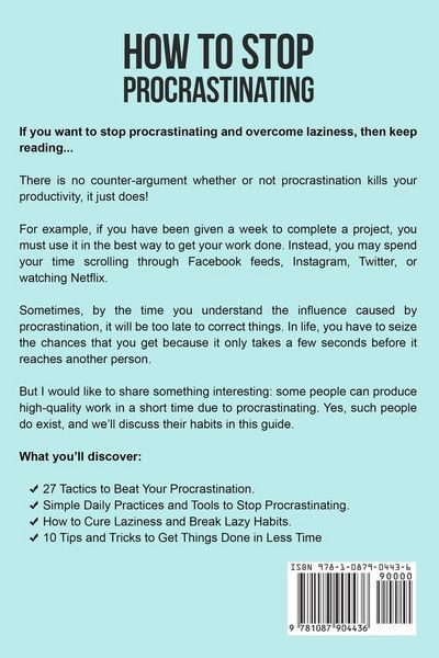 Produktbild: How to Stop Procrastinating