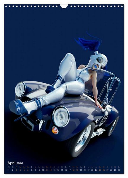 Produktbild: Pin Up Kalender Carsten Mell (Wandkalender 2026 DIN A3 hoch), CALVENDO Monatskalender