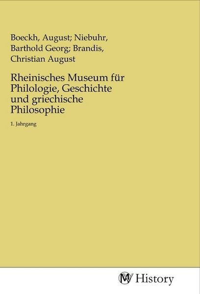 Produktbild: Rheinisches Museum f&uuml;r Philologie, Geschichte und griechische Philosophie