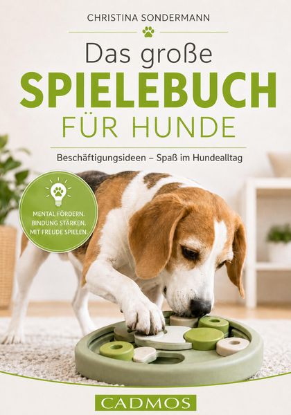 Produktbild: Das gro&szlig;e Spielebuch f&uuml;r Hunde