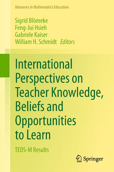 Produktbild: International Perspectives on Teacher Knowledge, Beliefs and Opportunities to Learn