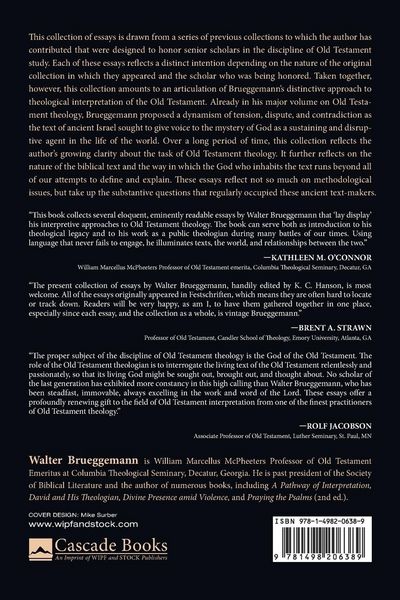 Produktbild: The Role of Old Testament Theology in Old Testament Interpretation