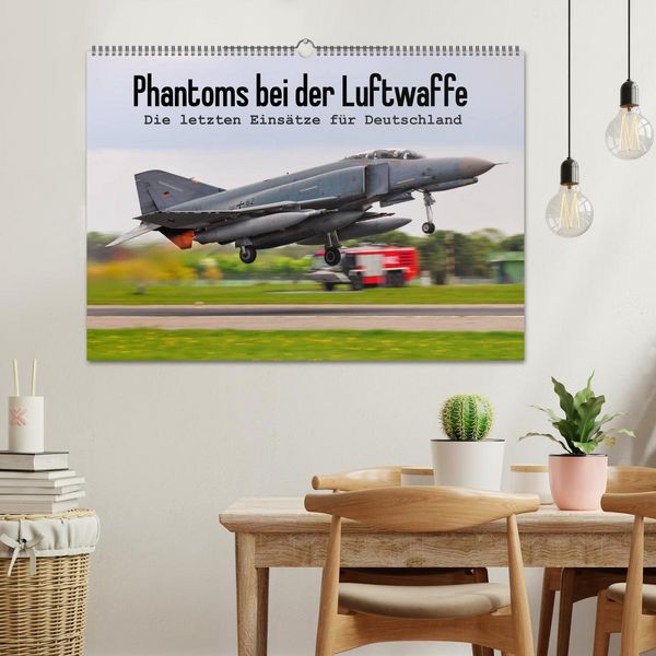 Produktbild: Phantoms bei der Luftwaffe (Wandkalender 2026 DIN A2 quer), CALVENDO Monatskalender