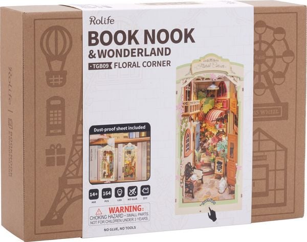 Produktbild: Book Nook DIY B&uuml;cherecke  Floral Corner