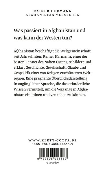 Produktbild: Afghanistan verstehen