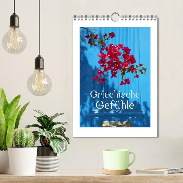 Produktbild: Griechische Gef&uuml;hle (Wandkalender 2026 DIN A4 hoch), CALVENDO Monatskalender