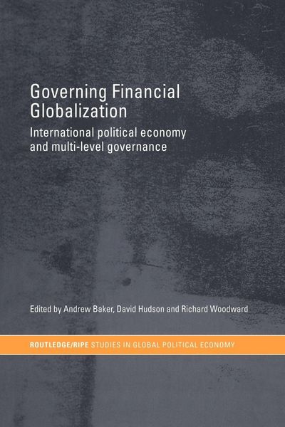Produktbild: Governing Financial Globalization