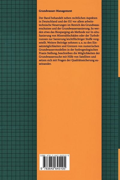 Produktbild: Grundwasser-Management