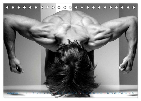 Produktbild: M&auml;nner... backview (Tischkalender 2026 DIN A5 quer), CALVENDO Monatskalender