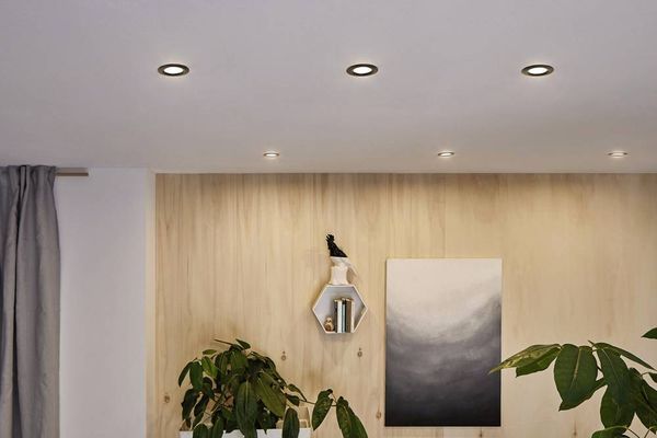 Produktbild: Paulmann 93082 Set Nova Plus LED-Einbauleuchte LED 6W Schwarz