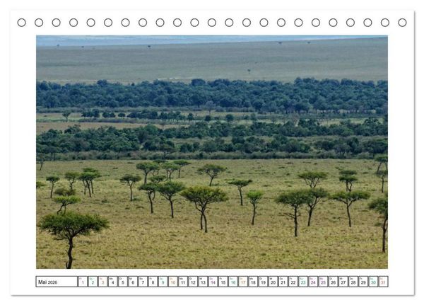 Produktbild: Karibu - Landschaften in Kenia (Tischkalender 2026 DIN A5 quer), CALVENDO Monatskalender