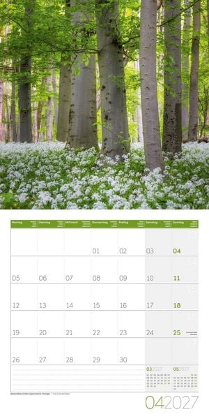 Produktbild: Naturwunder Deutschland Kalender 2027 - 30x30 - Art12